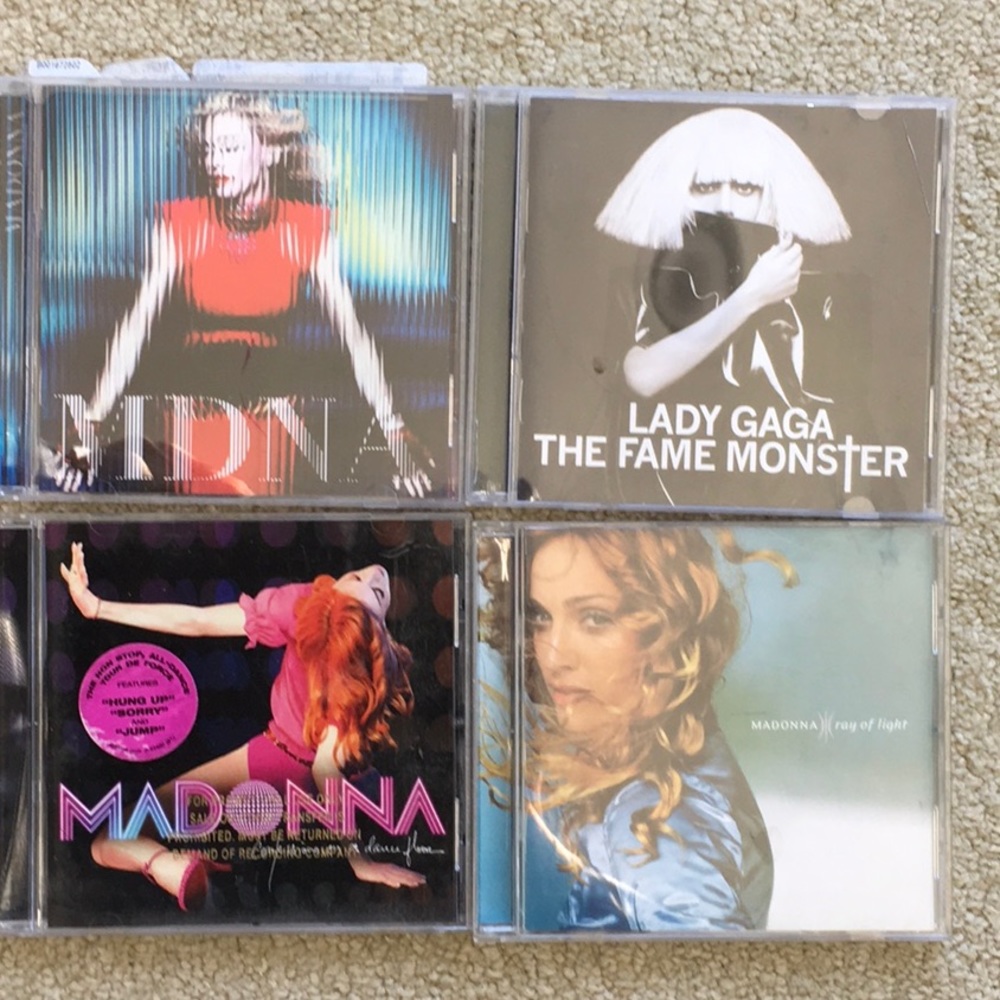 MADONNA Lot CDS/ LADY GAGA CD
